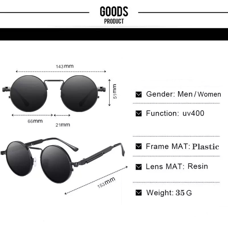 xPunk™ SteamThree | Sunglasses for Women and Men