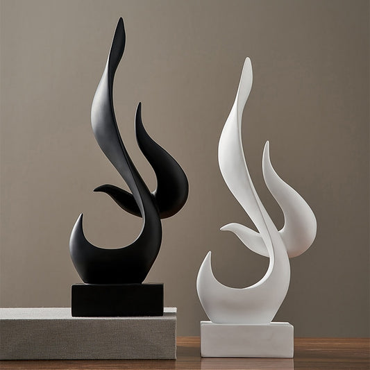 Décorain™ Vibrant Flame Modern Interior Design | Designed in France