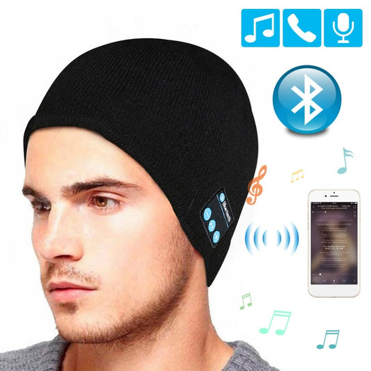 Beanie Hat with Integrated Headphone | Bluetooth