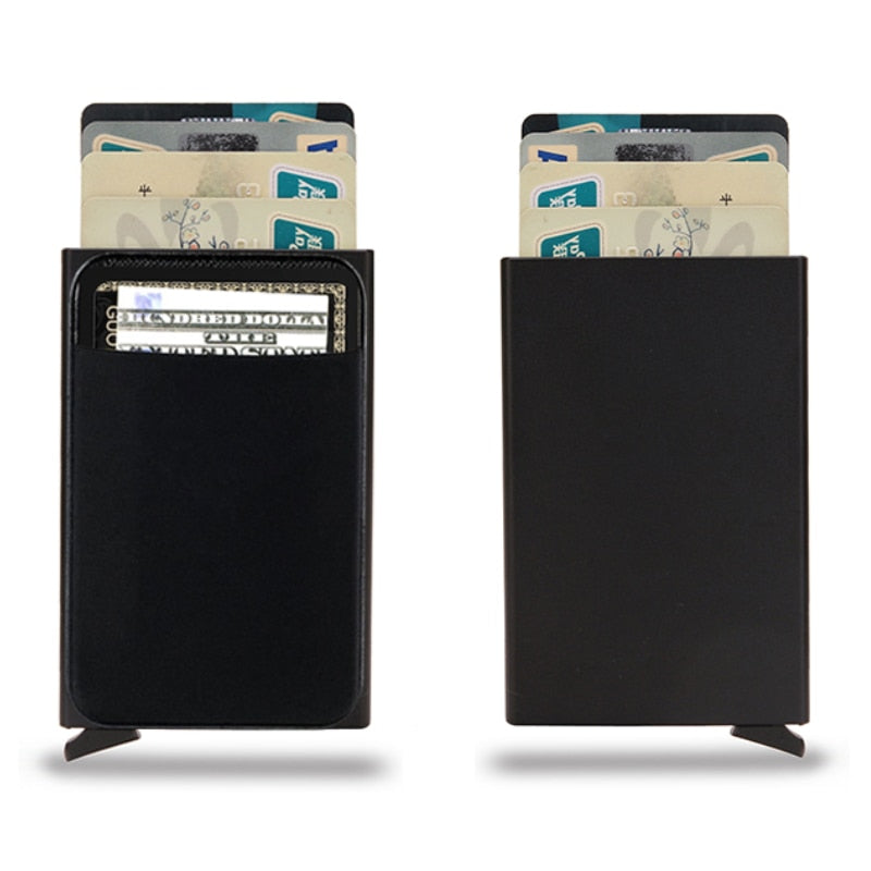 Pop-Out Metal Card Holder | RFID Protection